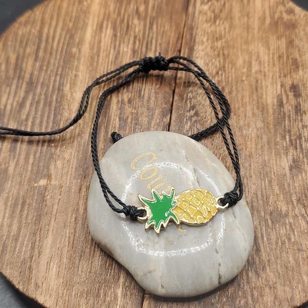 B2918 pineapple‎ twine bracelet